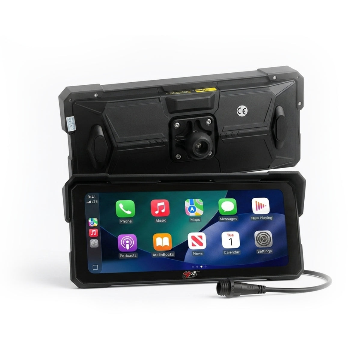 Motoplay 8.1" Slim® | Apple CarPlay and Android Auto